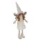 Karácsonyi angyal figura csillogó szárnyakkal, 40 cm 00022342