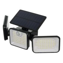   IZOXIS napelemes kerti lámpa 180 LED mozgásérzékelővel IP65 00026875