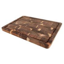 RUHHY akácfa vágódeszka 43×33×3 cm tömör fa 00026924