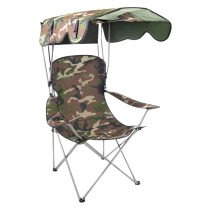   TRIZAND Összecsukható terepszínű horgászszék szúnyoghálóval 00027518