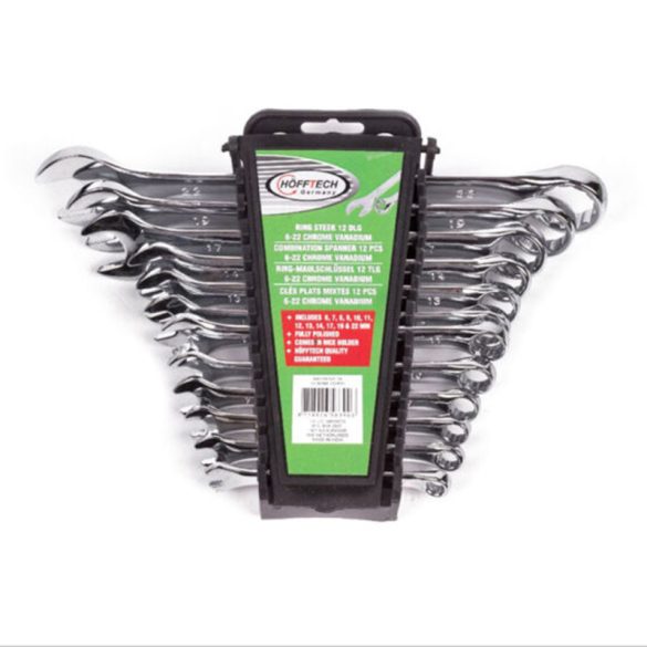 Höfftech Kombinált Villáskulcs készlet 12 db 002603