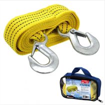   Lapos vontatókötél járművekhez 3000 kg karabinerrel 01237