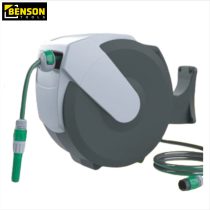 BENSON visszatekeredő locsoló tömlő-dob 15 m 015100