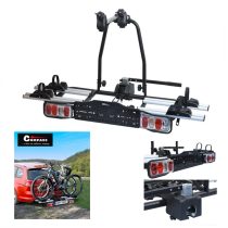   E-bike kerékpárszállító – vonóhorogra, 2 kerékpárhoz, TÜV minősítéssel 02120