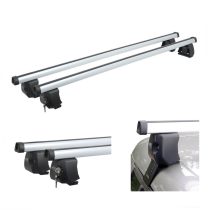   DIH zárható tetőcsomagtartó keresztrúd szett – fekete, Škoda Octavia II / Octavia II Facelift Liftback típushoz 02321