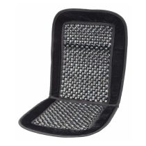   Gyöngyös ülésvédő párna szegéllyel – fekete, 93 × 44 cm 04108