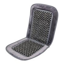  Gyöngyös ülésvédő párna szegéllyel – szürke, 93 × 44 cm 04109