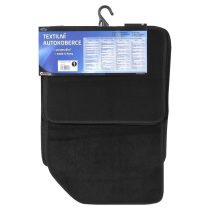   Univerzális autószőnyeg szett UNI 1, fekete, 4 db – 04301