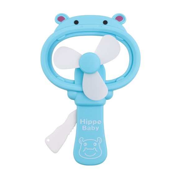 Víziló formájú kézi ventilátor,  18 cm 047889