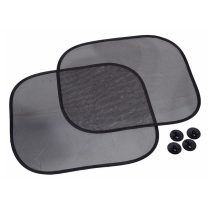 Autós napellenző – fekete, tapadókorongos, 2 db 06101