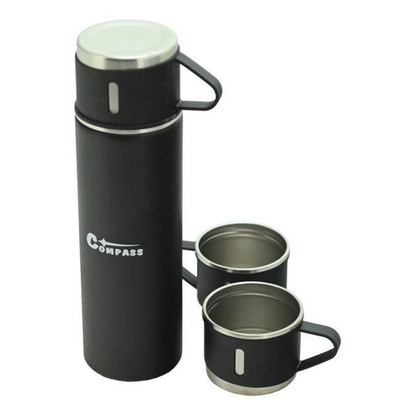 TRIP termoszpalack 500 ml – 3 db pohárral 06280