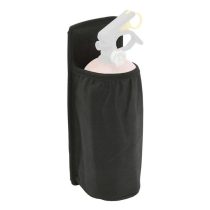   Tartó 1 kg-os tűzoltó készülékhez – tépőzáras rögzítéssel, fekete 06284