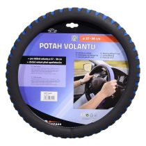 Puha kormányvédő huzat – kék, 37–39 cm 06415