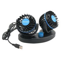   MITCHELL DUO autós ventilátor 2x85mm USB 5V műszerfalra – 07229 
