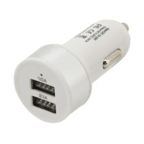   Autós USB adapter – 2 portos, 12/24V szivargyújtóhoz, 5V/2100mA kimenettel 07406