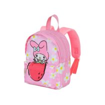   My Melody Gyerek Hátizsák – Epres és Virágos Mintával, Rózsaszín 08316