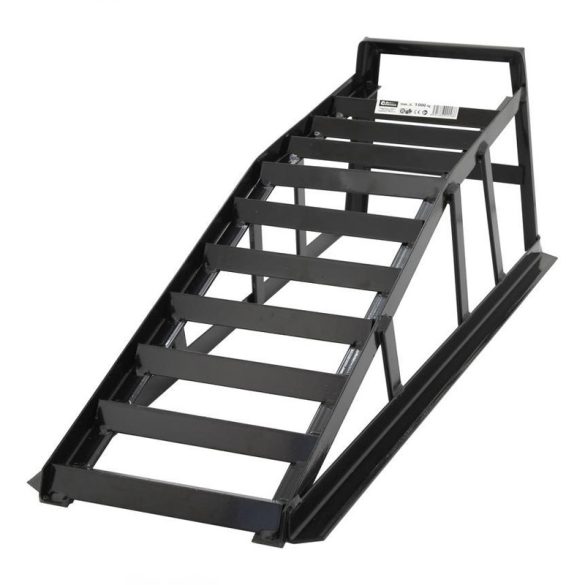 Acél Autós Rámpa – 1000 kg, 83 × 27 × 31 cm – TÜV/GS tanúsítvánnyal – 09248