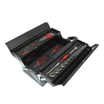   63 részes szerszámkészlet fém tárolódobozban – METAL 09467