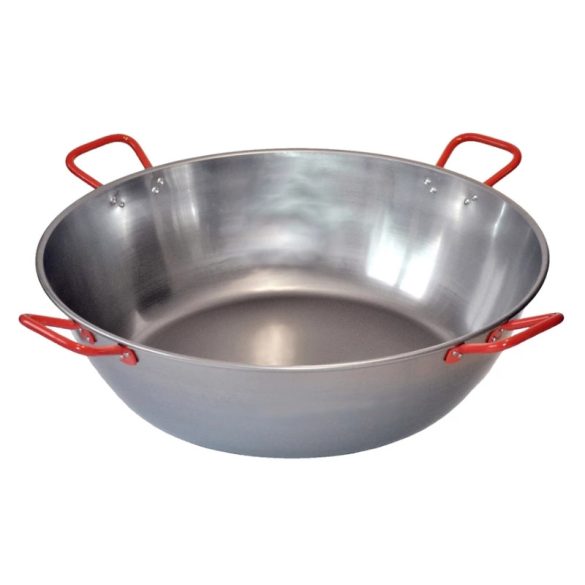 Paella füles serpenyő polírozott 4 fülű 65 cm 10053