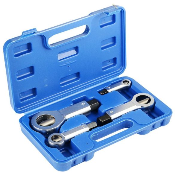 4 Részes Anyalemetsző Készlet Kofferben (9-27 mm) 10314