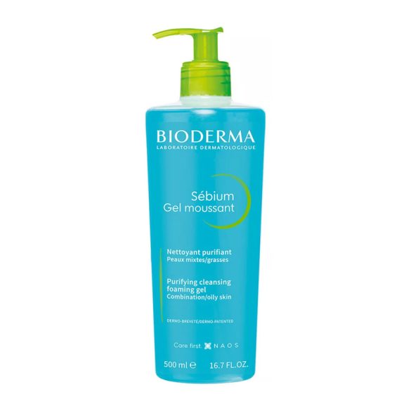 Bioderma Sébium Gel Moussant – Tisztító Habzó Gél – 500 ml 113109