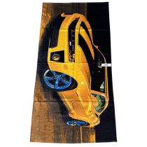   Strand törölköző 70 x 140 cm - Chevrolet Camaro mintás 1164