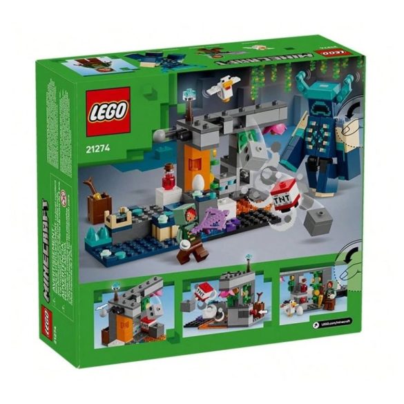 LEGO® Minecraft A Mélysötét Csata Építőkocka Készlet 119979619