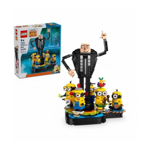 LEGO® Minyonok 4: Gru és az Összerakható Minyonok Építőkocka Készlet 121459881