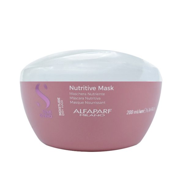 Alfaparf Milano Semi Di Lino  tápláló maszk száraz és sérült hajra 200 ml 123429