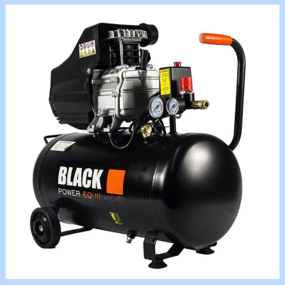 BLACK levegő kompresszor 50l – 12854