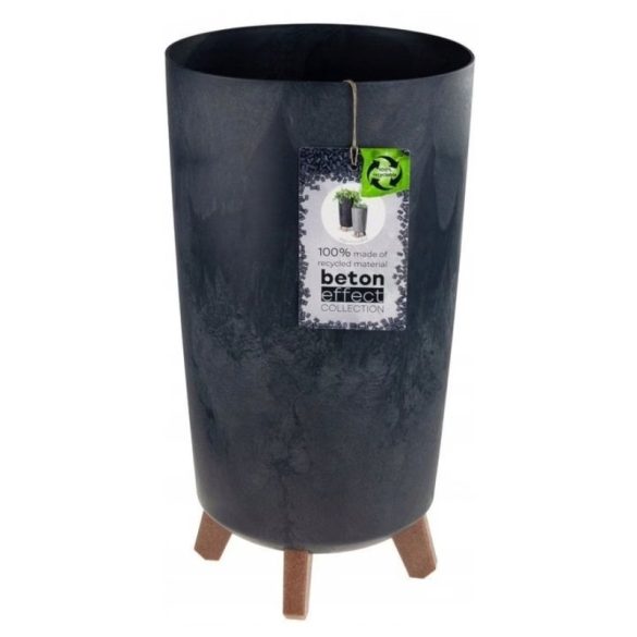 Gracia magas lábú betonhatású növénytartó 12G038GK6