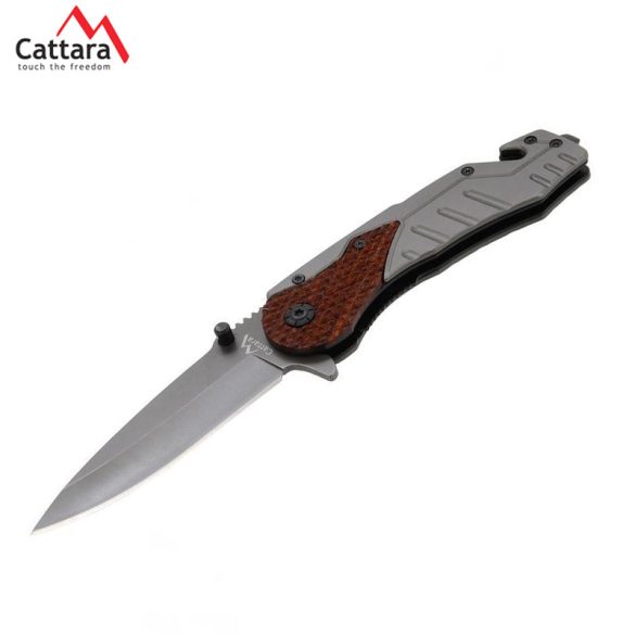 CATTARA WOOD összecsukható záras kés – 21 cm 13226