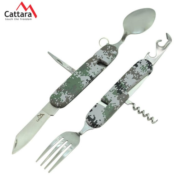 CATTARA DIGI CAMPER összecsukható evőeszköz 13251A