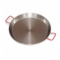 Paella serpenyő lapos polírozott 26 cm 13429