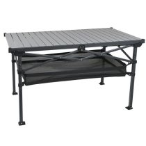   Camping asztal – ROLL DUE, összecsukható, 118 × 70 cm 13495