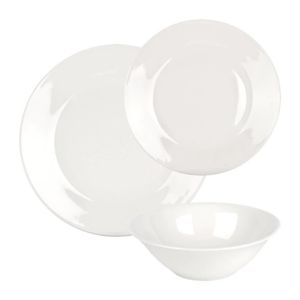 Vilde 18 részes fehér porcelán étkészlet 139845