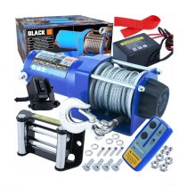 Black 12V elektromos csörlő 1136kg/2500lbs, 14555 