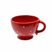 Piros Pöttyös Kerámia Teásbögre 17930