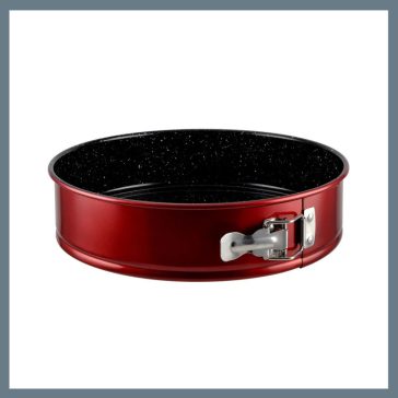 Perfect Home Metal Red Line tortaforma csatos 28 cm 19125