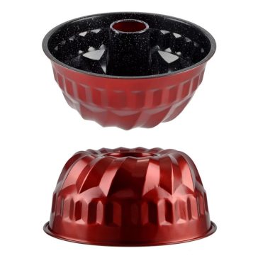   Perfect Home Metal Red Line Kuglóf forma középpel 23*9,6cm 19131