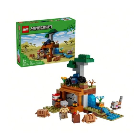LEGO® Minecraft™ Expedíció az Armadillo Bányába Építőkocka Készlet 193507111