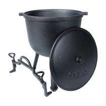   CAST LINE Öntöttvas Üst / Vadászbogrács Lábakkal és Fedővel (10 Liter) 199053