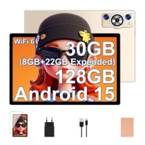   DEERTiME E9 10.1” Android 15 tablet - Arany színben 1K653V6WQA