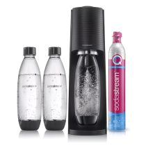   SodaStream Terra fekete szódagép szett 2 palackkal és CO₂ hengerrel 1V863K99Q