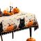 Halloween fekete macskás és tökös asztalterítő – 150 × 220 cm 1WM0562187