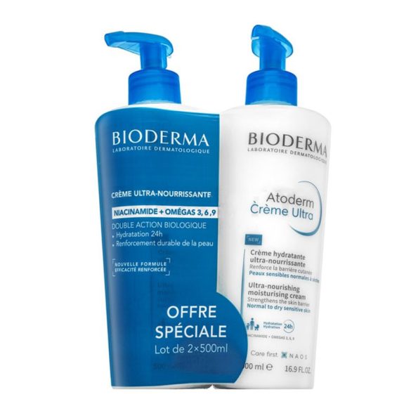 Bioderma Atoderm Tápláló Krém 2 x 500 ml 2037194
