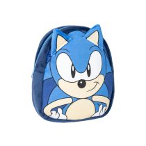   Sonic Plüss Gyerek Hátizsák – Puha Anyagból, Kék Színű, Ovis Méret 2100005065