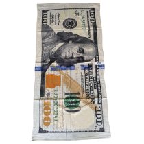   Strand törölköző 70 x 140 cm - 100 dolláros bankjegy mintás 2132