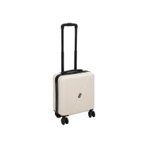   Keményfedeles gurulós kabinbőrönd – bézs, 4 kerekű 213501A