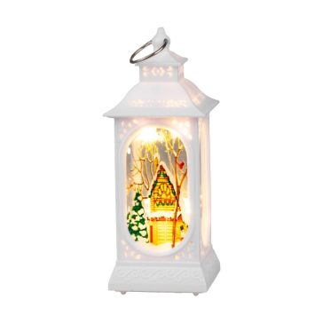   MagicHome karácsonyi lámpás, 5 LED, meleg fehér, 4,8 × 4,8 × 12,8 cm 2174103